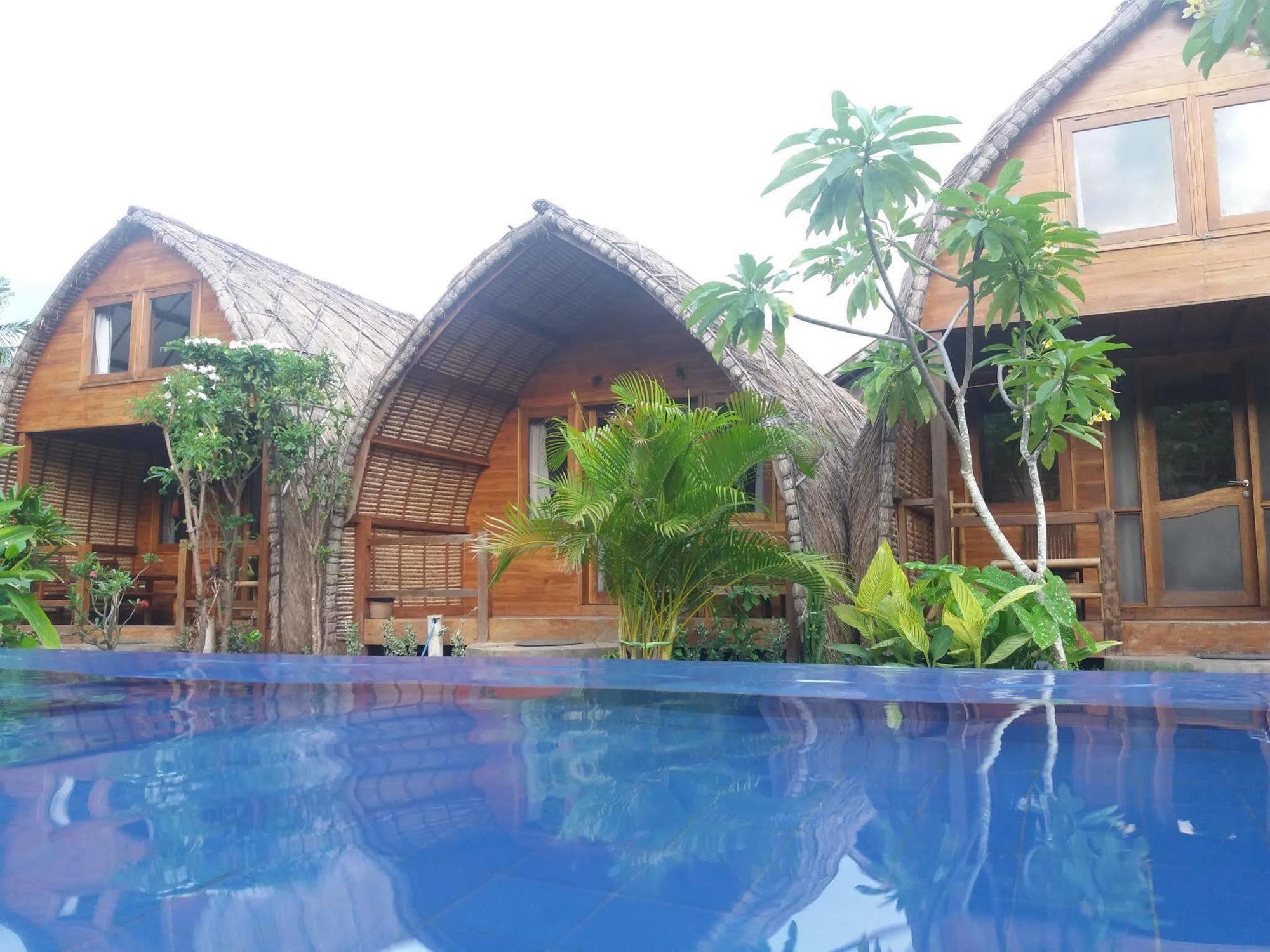Cotton Tree Cottages Gili Trawangan Exteriér fotografie